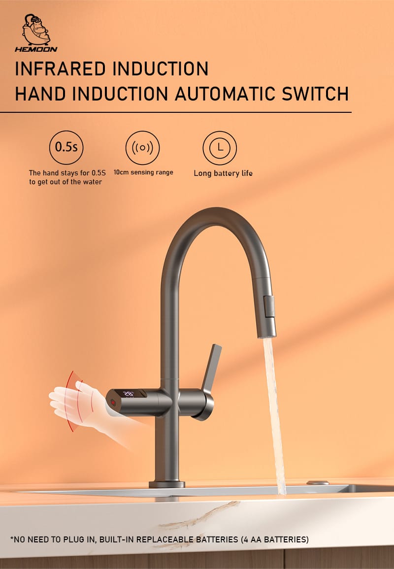 Smart Kitchens Tov Khoom Infrared Sensor Faucets (4)