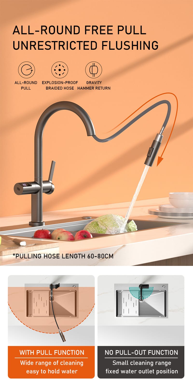 Smart Kitchens Mixer Infrardeče senzorske pipe (6)